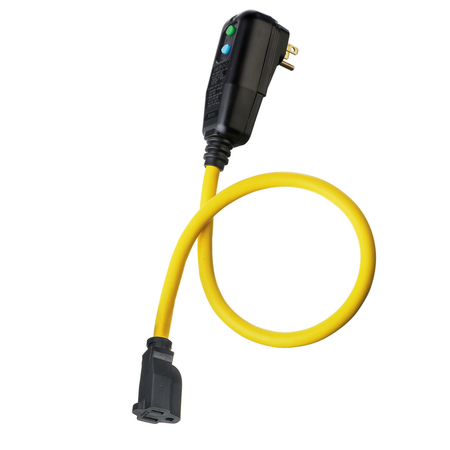 HUBBELL WIRING DEVICE-KELLEMS Circuit Guard® Portable GFCI Single Outlet GFP2CA